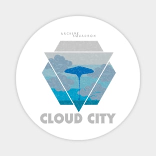 Sky Guy Cloud City Magnet